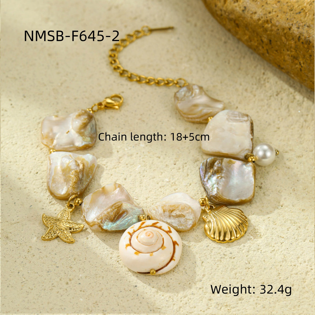 Wholesale Ocean Series Holiday Style Necklace Bracelet Earrings Summer Jewelry